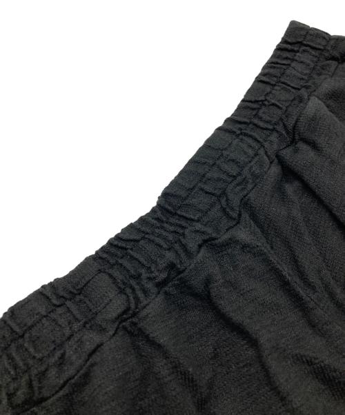 nestrobe confect（ネストローブ コンフェクト）nestrobe confect (ネストローブ コンフェクト) リネンイージーパンツ ブラック サイズ:3の古着・服飾アイテム