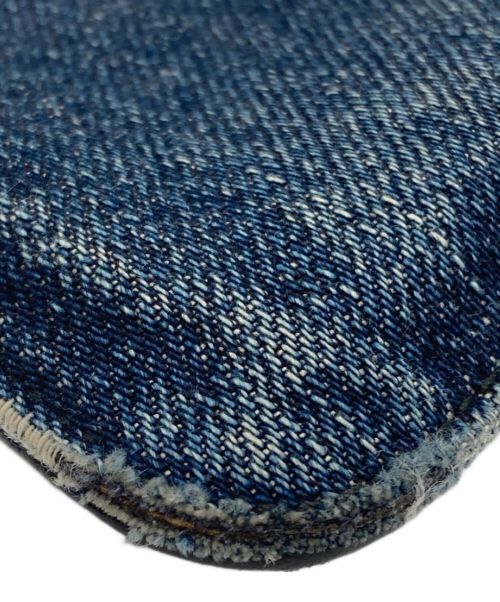 LOEWE（ロエベ）LOEWE (ロエベ) JUNYA WATANABE COMME des GARCONS (ジュンヤワタナベ コムデギャルソン) パッチワークポーチ インディゴの古着・服飾アイテム