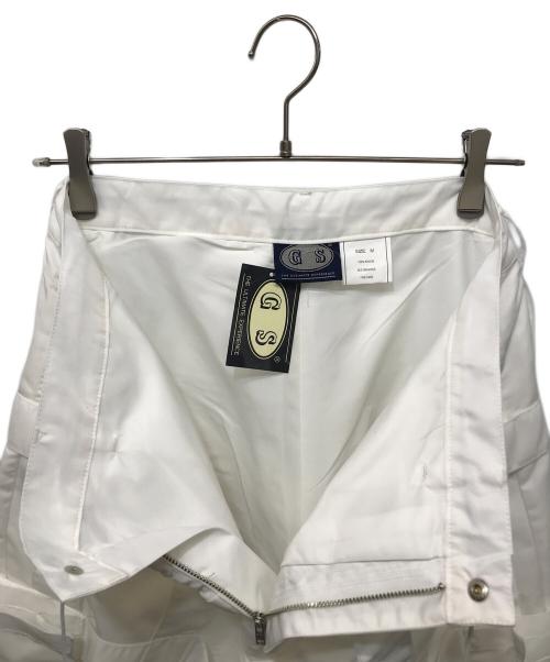 GS（ジーエス）GS (ジーエス) テクノパンツ ホワイト サイズ:M 未使用品の古着・服飾アイテム
