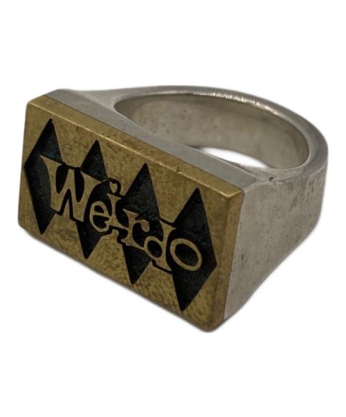 WEIRDO（ウィアード）WEIRDO (ウィアード) ロゴスタンプリング シルバー サイズ:下記参照の古着・服飾アイテム