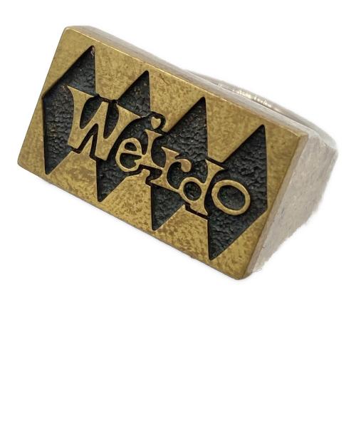 WEIRDO（ウィアード）WEIRDO (ウィアード) ロゴスタンプリング シルバー サイズ:下記参照の古着・服飾アイテム