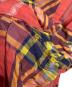 中古・古着 Vivienne Westwood RED LABEL (ヴィヴィアンウエストウッドレッドレーベル) 丸襟チェックワンピース レッド サイズ:3：15000円