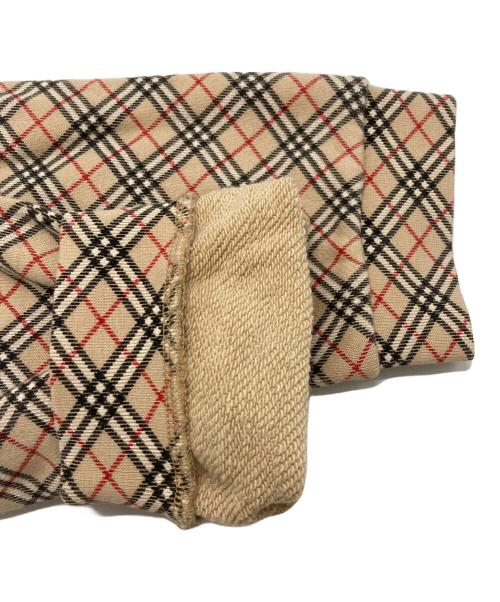 Burberry's（バーバリー）Burberry's (バーバリーズ) ノバチェックスウェット ベージュ サイズ:Mの古着・服飾アイテム