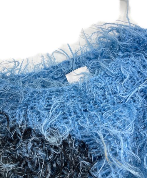 kota gushiken（コウタグシケン）kota gushiken (コウタグシケン) Punkish Hairy Mohair スカイブルー サイズ:1の古着・服飾アイテム