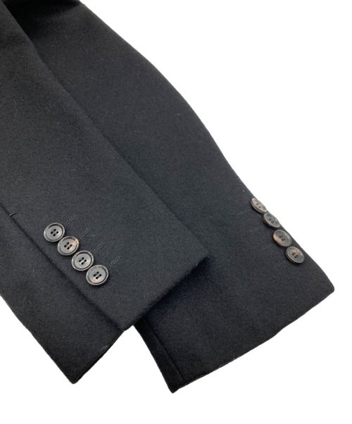 BLAMINK（ブラミンク）BLAMINK (ブラミンク) ウールダブルジャケット ブラック サイズ:36の古着・服飾アイテム