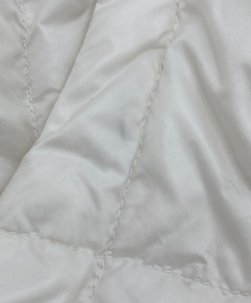 PRADA（プラダ）PRADA (プラダ) Re-Nylon convertible down jacket ホワイト サイズ:36の古着・服飾アイテム