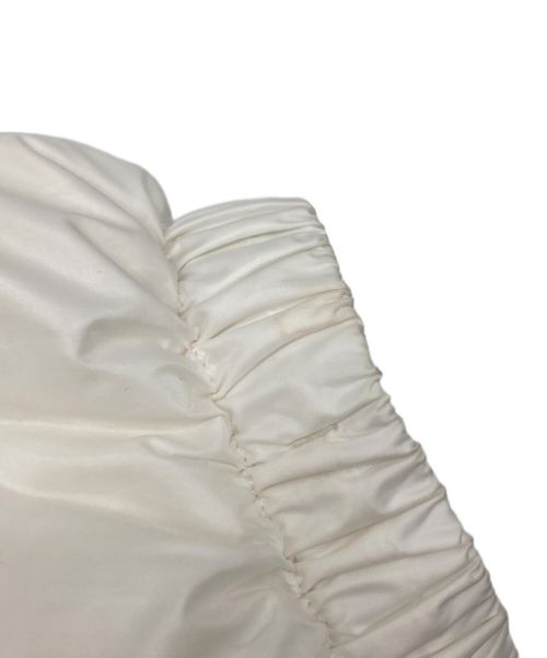 PRADA（プラダ）PRADA (プラダ) Re-Nylon convertible down jacket ホワイト サイズ:36の古着・服飾アイテム