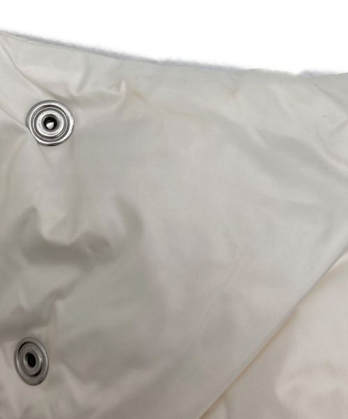 PRADA（プラダ）PRADA (プラダ) Re-Nylon convertible down jacket ホワイト サイズ:36の古着・服飾アイテム