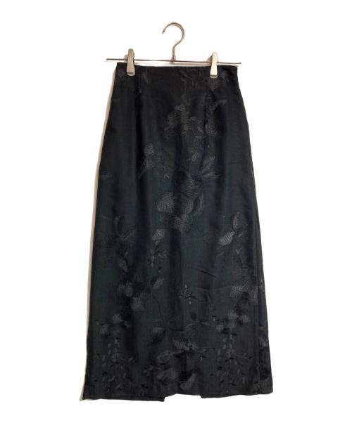 Ameri（アメリ）Ameri (アメリ) ボタニカルスカート ブラック サイズ:Sの古着・服飾アイテム