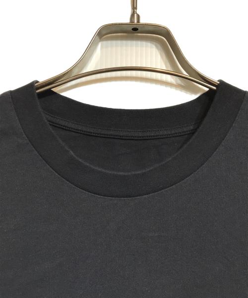 MM6 Maison Margiela（エムエムシックスメゾンマルジェラ）MM6 Maison Margiela (エムエムシックス メゾンマルジェラ) ロゴTシャツ ブラック サイズ:XSの古着・服飾アイテム