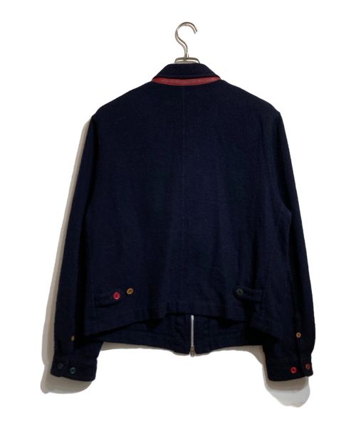 UNDERCOVER（アンダーカバー）UNDERCOVER (アンダーカバー) Boiled wool blouson ネイビー サイズ:3の古着・服飾アイテム