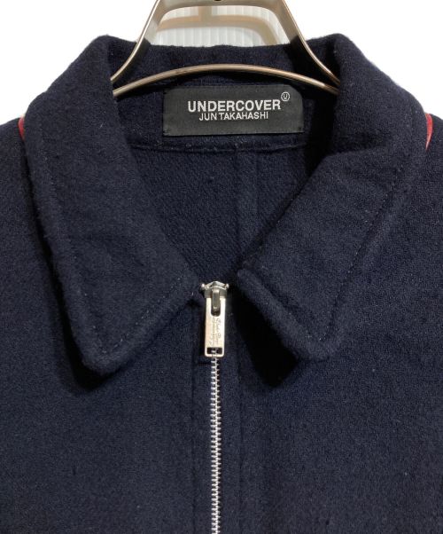 UNDERCOVER（アンダーカバー）UNDERCOVER (アンダーカバー) Boiled wool blouson ネイビー サイズ:3の古着・服飾アイテム