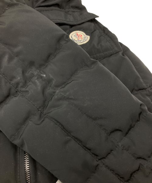 MONCLER（モンクレール）MONCLER (モンクレール) トグルボタンダウンジャケット ブラックの古着・服飾アイテム