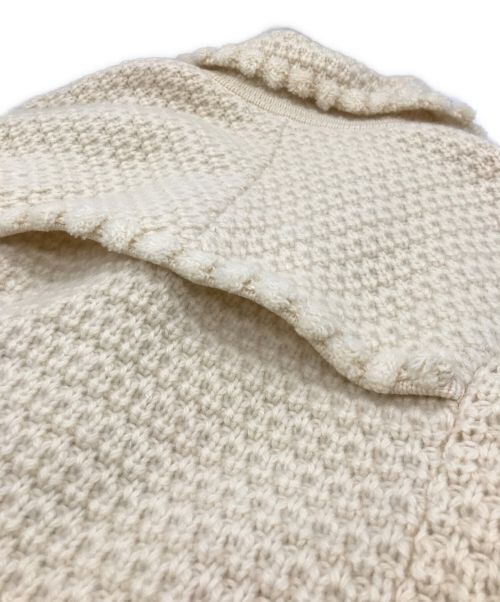 CHANEL（シャネル）CHANEL (シャネル) ニットジャケット アイボリー サイズ:38の古着・服飾アイテム