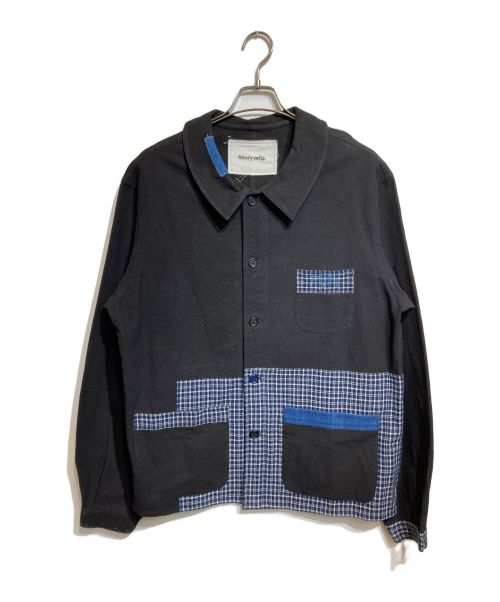 STORY mfg（ストーリーエムエフジー）Story mfg (ストーリーエムエフジー) FRENCH JACKET ブラック サイズ:Lの古着・服飾アイテム