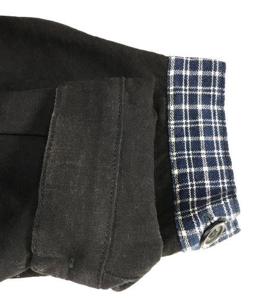 STORY mfg（ストーリーエムエフジー）Story mfg (ストーリーエムエフジー) FRENCH JACKET ブラック サイズ:Lの古着・服飾アイテム