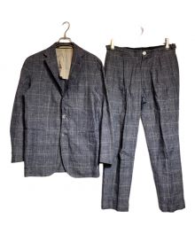 stile latino（スティレラティーノ）の古着「リネンシルクツイードセットアップ」｜グレー
