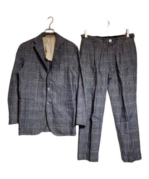 stile latino（スティレラティーノ）stile latino (スティレラティーノ) リネンシルクツイードセットアップ グレー サイズ:46の古着・服飾アイテム