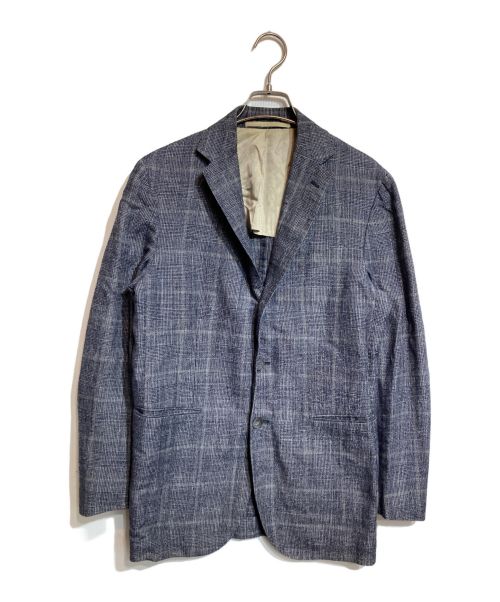 stile latino（スティレラティーノ）stile latino (スティレラティーノ) リネンシルクツイードセットアップ グレー サイズ:46の古着・服飾アイテム