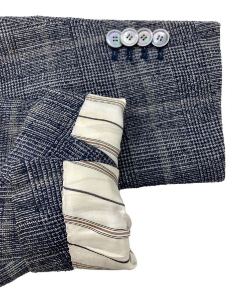 stile latino（スティレラティーノ）stile latino (スティレラティーノ) リネンシルクツイードセットアップ グレー サイズ:46の古着・服飾アイテム