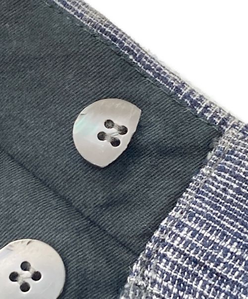 stile latino（スティレラティーノ）stile latino (スティレラティーノ) リネンシルクツイードセットアップ グレー サイズ:46の古着・服飾アイテム