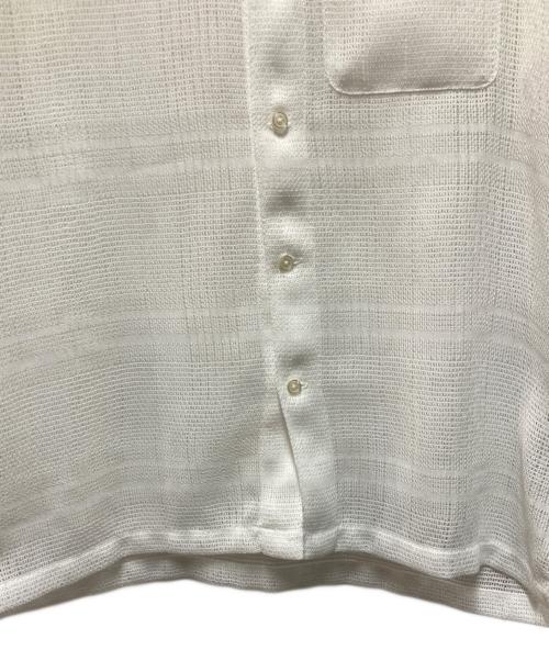 SUPREME（シュプリーム）Supreme (シュプリーム) Mesh Stripe S/S Shirt ホワイト サイズ:Ｓの古着・服飾アイテム