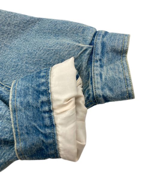 FORSOMEONE（フォーサムワン）FORSOMEONE (フォーサムワン) MOTO JACKET DENIM インディゴ サイズ:46の古着・服飾アイテム