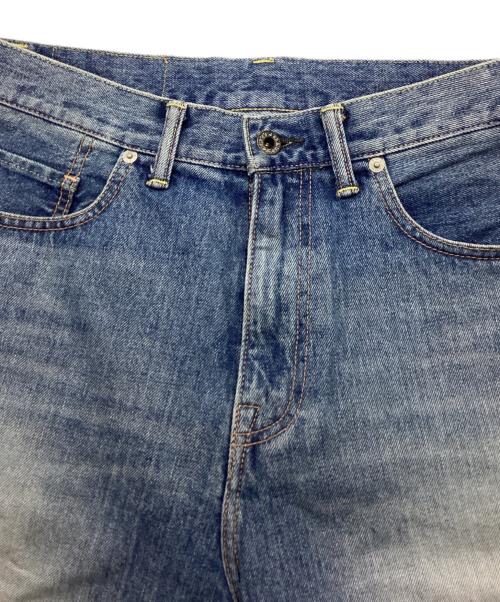 A BATHING APE（アベイシングエイプ）A BATHING APE (ア ベイシング エイプ) カレッジデニムショーツ インディゴ サイズ:Mの古着・服飾アイテム