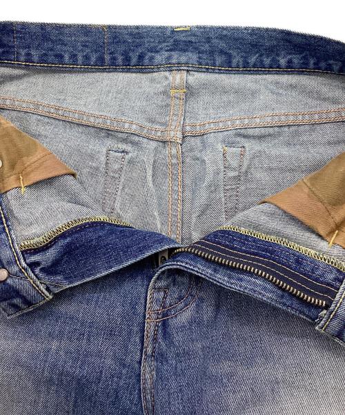 A BATHING APE（アベイシングエイプ）A BATHING APE (ア ベイシング エイプ) カレッジデニムショーツ インディゴ サイズ:Mの古着・服飾アイテム