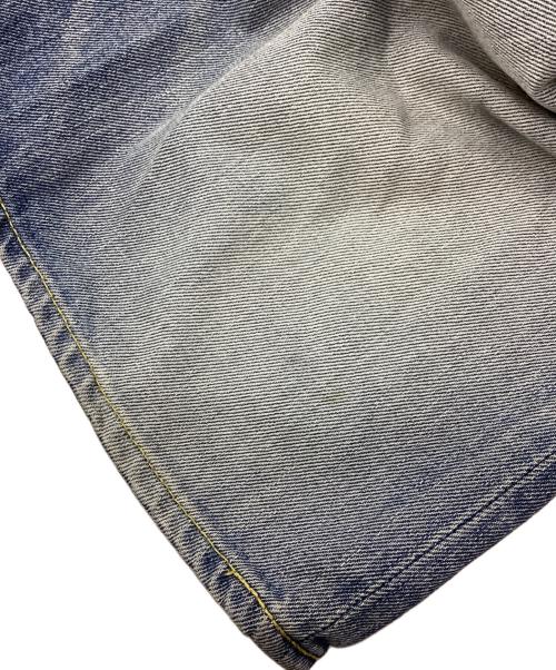 A BATHING APE（アベイシングエイプ）A BATHING APE (ア ベイシング エイプ) カレッジデニムショーツ インディゴ サイズ:Mの古着・服飾アイテム