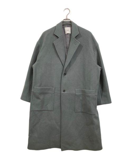 CLANE HOMME（クラネ オム）CLANE HOMME (クラネ オム) オーバーサイズチェスターコート グリーン サイズ:1の古着・服飾アイテム