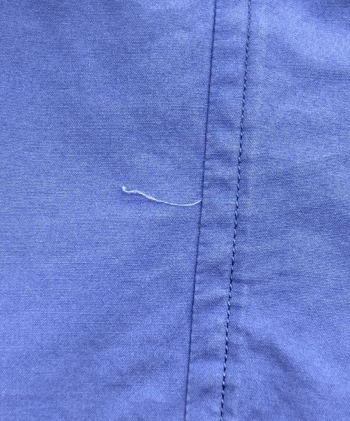 ATON（エイトン）ATON (エイトン) SHRINK BROAD OVERSIZED SHIRT ブルー サイズ:06の古着・服飾アイテム