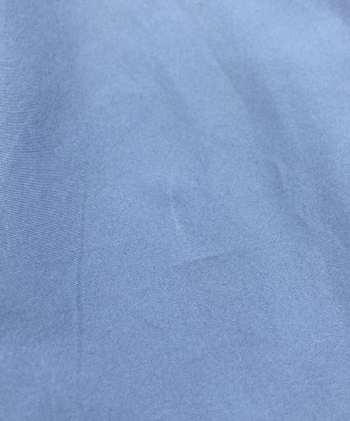 ATON（エイトン）ATON (エイトン) SHRINK BROAD OVERSIZED SHIRT ブルー サイズ:06の古着・服飾アイテム