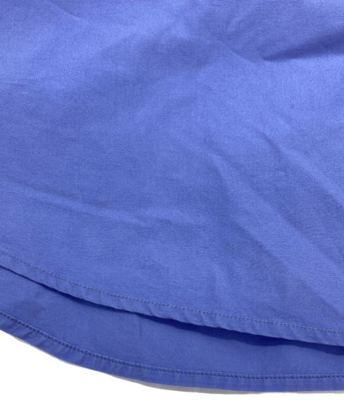 ATON（エイトン）ATON (エイトン) SHRINK BROAD OVERSIZED SHIRT ブルー サイズ:06の古着・服飾アイテム