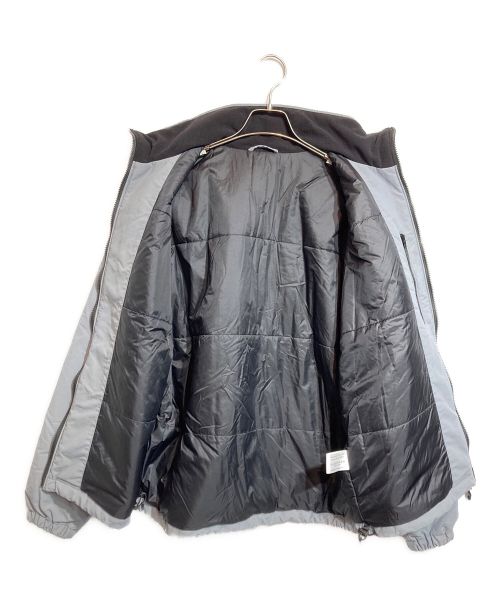 ENNOY（エンノイ）ENNOY (エンノイ) スタイリスト私物 (スタイリストシブツ) NYLON PADDED JACKET グレー サイズ:Mの古着・服飾アイテム