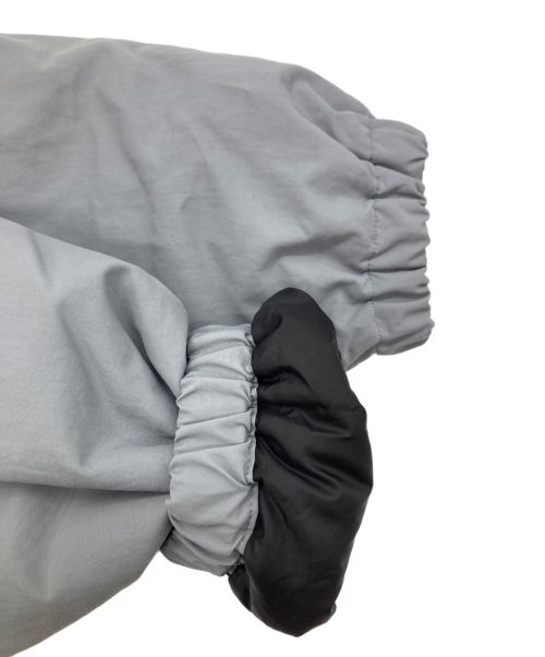 ENNOY（エンノイ）ENNOY (エンノイ) スタイリスト私物 (スタイリストシブツ) NYLON PADDED JACKET グレー サイズ:Mの古着・服飾アイテム