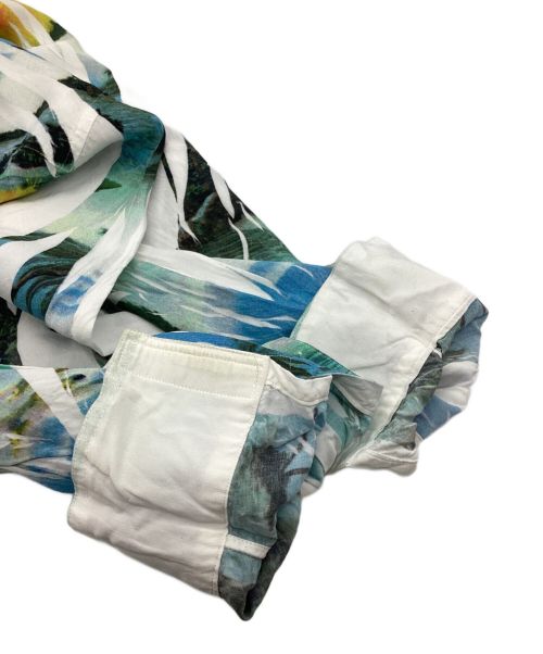 doublet（ダブレット）doublet (ダブレット) ハンガー圧縮アロハシャツ ブルー サイズ:Mの古着・服飾アイテム