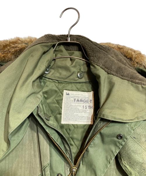 ink（インク）ink (インク) 再構築モッズコート オリーブ サイズ:Ｍの古着・服飾アイテム