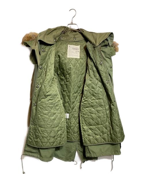 ink（インク）ink (インク) 再構築モッズコート オリーブ サイズ:Ｍの古着・服飾アイテム