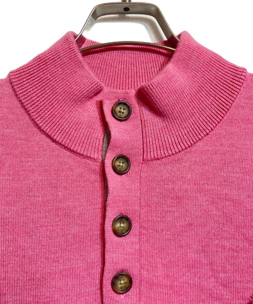POLO GOLF RALPH LAUREN（ポロ ゴルフ ラルフローレン）POLO GOLF RALPH LAUREN (ポロ ゴルフ ラルフローレン) ハイネックニット ピンク サイズ:Lの古着・服飾アイテム