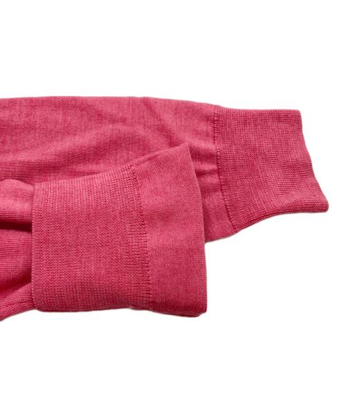 POLO GOLF RALPH LAUREN（ポロ ゴルフ ラルフローレン）POLO GOLF RALPH LAUREN (ポロ ゴルフ ラルフローレン) ハイネックニット ピンク サイズ:Lの古着・服飾アイテム