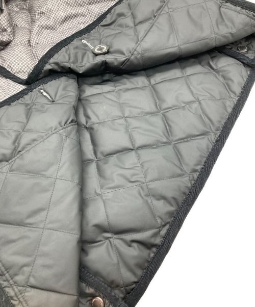 MACKINTOSH（マッキントッシュ）MACKINTOSH (マッキントッシュ) 高密度タフタ キルティング ダウンジャケット ブラック×グレー サイズ:38の古着・服飾アイテム