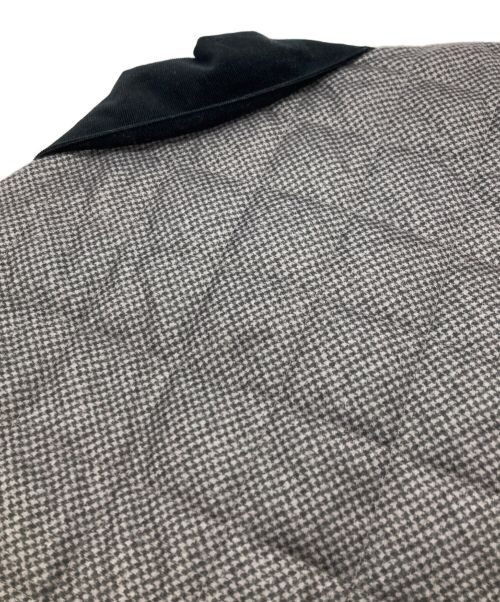 MACKINTOSH（マッキントッシュ）MACKINTOSH (マッキントッシュ) 高密度タフタ キルティング ダウンジャケット ブラック×グレー サイズ:38の古着・服飾アイテム