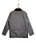 MACKINTOSH (マッキントッシュ) 高密度タフタ キルティング ダウンジャケット ブラック×グレー サイズ:38：14000円