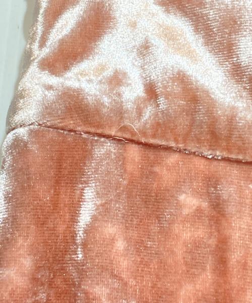 PRANK PROJECT（プランクプロジェクト）PRANK PROJECT (プランクプロジェクト) Crashed Velour Maxi Skirtベロアロングスカート ピンク サイズ:Freeの古着・服飾アイテム