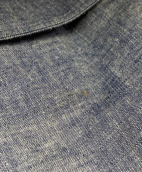 MIU MIU（ミュウミュウ）MIU MIU (ミュウミュウ) フラップミニスカート インディゴ サイズ:40の古着・服飾アイテム