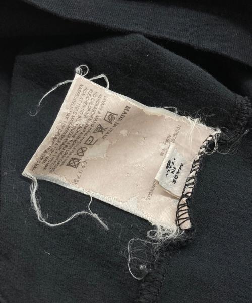 MARTIN MARGIELA（マルタン・マルジェラ）MARTIN MARGIELA (マルタン・マルジェラ) チェッカーフラッグTシャツ ブラック サイズ:Sの古着・服飾アイテム