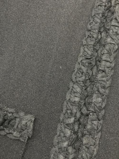 FOXEY NEWYORK（フォクシーニューヨーク）FOXEY NEWYORK (フォクシーニューヨーク) ノーカラージャケット ブラック サイズ:38の古着・服飾アイテム