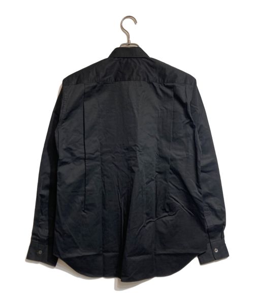 COMME des GARCONS HOMME PLUS（コムデギャルソンオムプリュス）COMME des GARCONS HOMME PLUS (コムデギャルソンオムプリュス) 金ボタンミリタリーシャツ ブラック サイズ:Sの古着・服飾アイテム