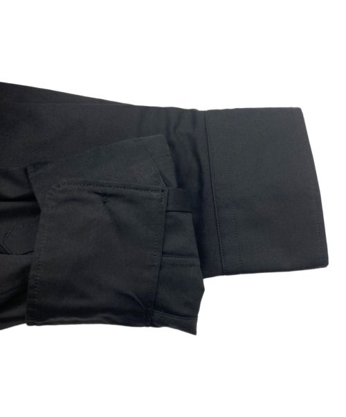 COMME des GARCONS HOMME PLUS（コムデギャルソンオムプリュス）COMME des GARCONS HOMME PLUS (コムデギャルソンオムプリュス) 金ボタンミリタリーシャツ ブラック サイズ:Sの古着・服飾アイテム